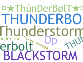 Biệt danh - ThunderBolt