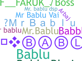 Biệt danh - MrBablu