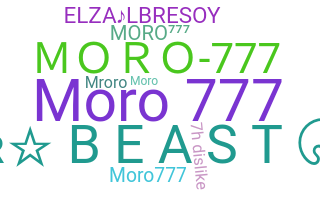Biệt danh - MORO777