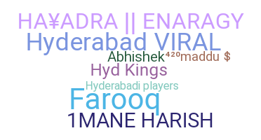 Biệt danh - Hyderabad