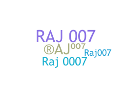 Biệt danh - RAJ007