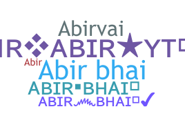 Biệt danh - AbirBhai