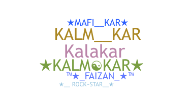 Biệt danh - Kalmkar