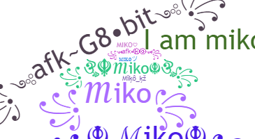 Biệt danh - miko