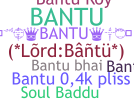 Biệt danh - Bantu