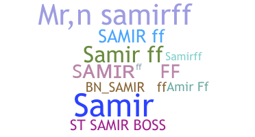 Biệt danh - SAMIRFF