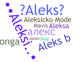 Biệt danh - Aleks