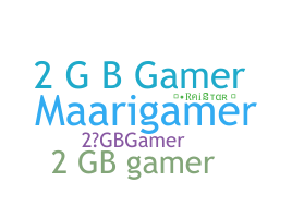Biệt danh - 2GBGAMER