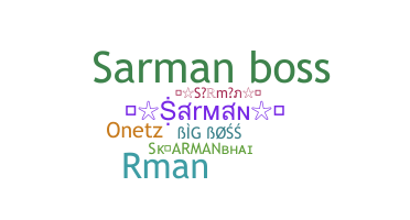 Biệt danh - Sarman