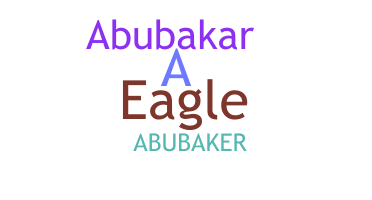 Biệt danh - Abubaker