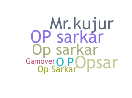 Biệt danh - Opsarkar