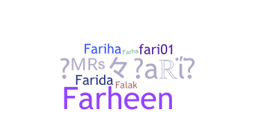 Biệt danh - Fari