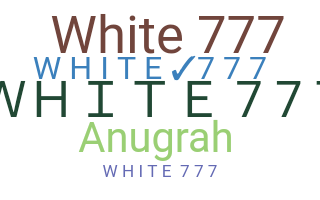 Biệt danh - White777