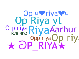 Biệt danh - OPRiya
