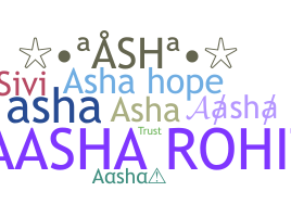 Biệt danh - Aasha