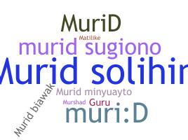 Biệt danh - Murid