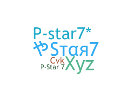 Biệt danh - PStar7