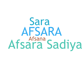 Biệt danh - Afsara