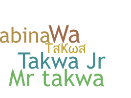 Biệt danh - Takwa
