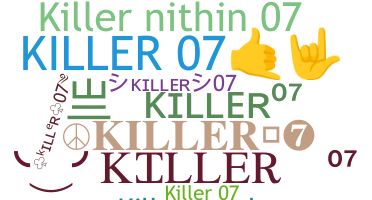 Biệt danh - Killer07