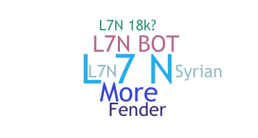 Biệt danh - L7N
