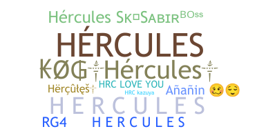 Biệt danh - Hrcules