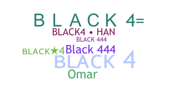 Biệt danh - BLACK4
