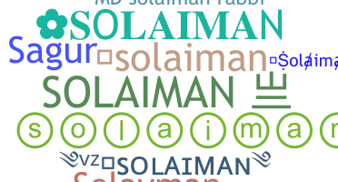 Biệt danh - Solaiman