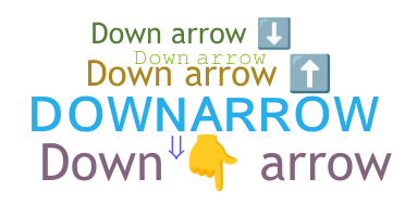Biệt danh - downarrow