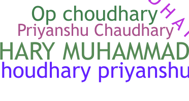 Biệt danh - Chaudhary007