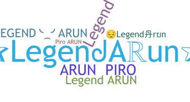 Biệt danh - LegendArun