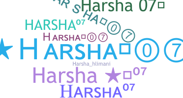 Biệt danh - Harsha07