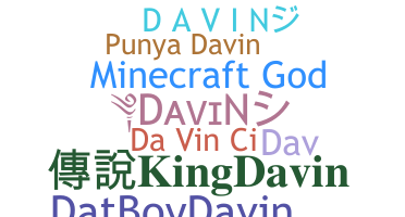 Biệt danh - Davin