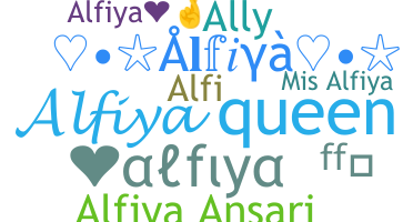Biệt danh - Alfiya