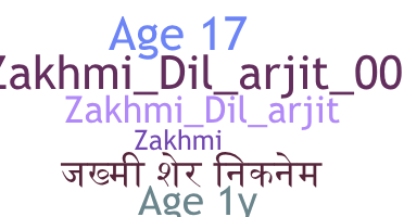 Biệt danh - Zakhmi