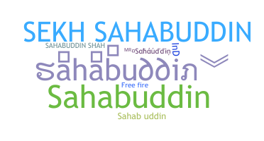 Biệt danh - sahabuddin