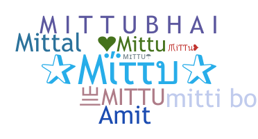 Biệt danh - Mittu