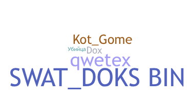 Biệt danh - Dox