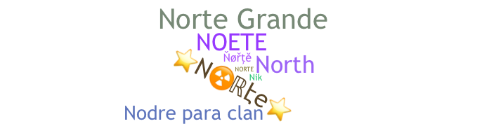 Biệt danh - Norte