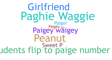Biệt danh - Paige