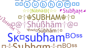 Biệt danh - Subham