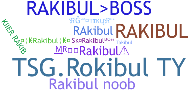 Biệt danh - Rakibul