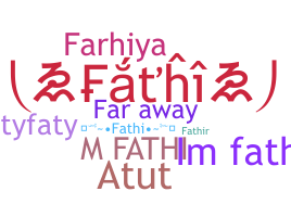 Biệt danh - Fathi