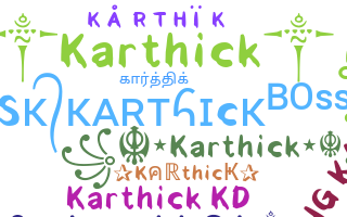 Biệt danh - Karthick