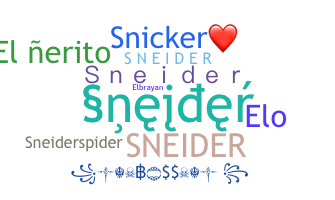 Biệt danh - Sneider