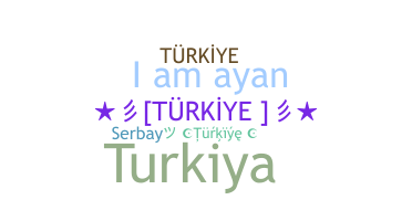 Biệt danh - Turkiye