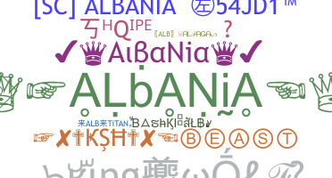 Biệt danh - Albania