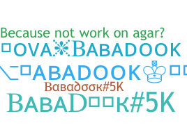 Biệt danh - BabaDooK
