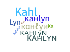 Biệt danh - Kahlyn
