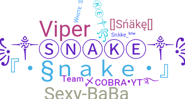 Biệt danh - Snake